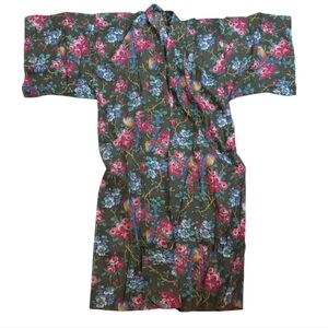 Vintage 40s Yukata Style Kimono For Kitty Rescue!